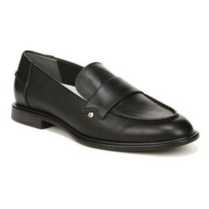 Franco Sarto Black Leather Penny Loafers